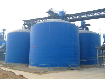 崇信水泥钢板库改造