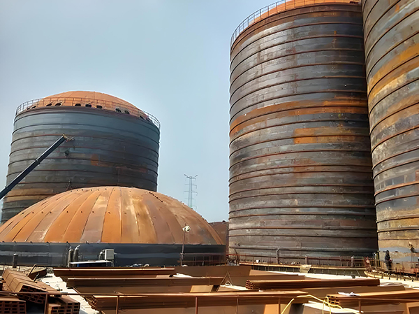 崇信焦粉钢板仓